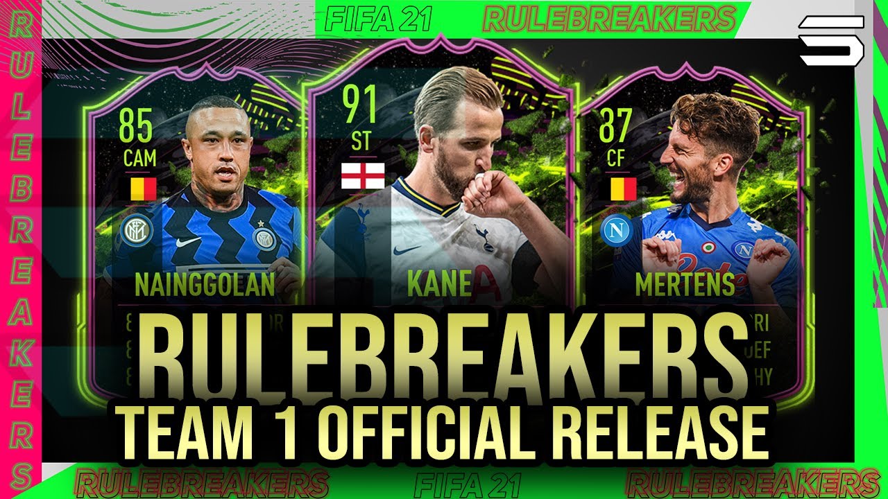 FIFA 21 RULEBREAKERS TEAM 1 OFFICIAL RELEASE 👻😈 AND PRICES | FIFA 21 HALLOWEEN/ULTIMATE SCREAM