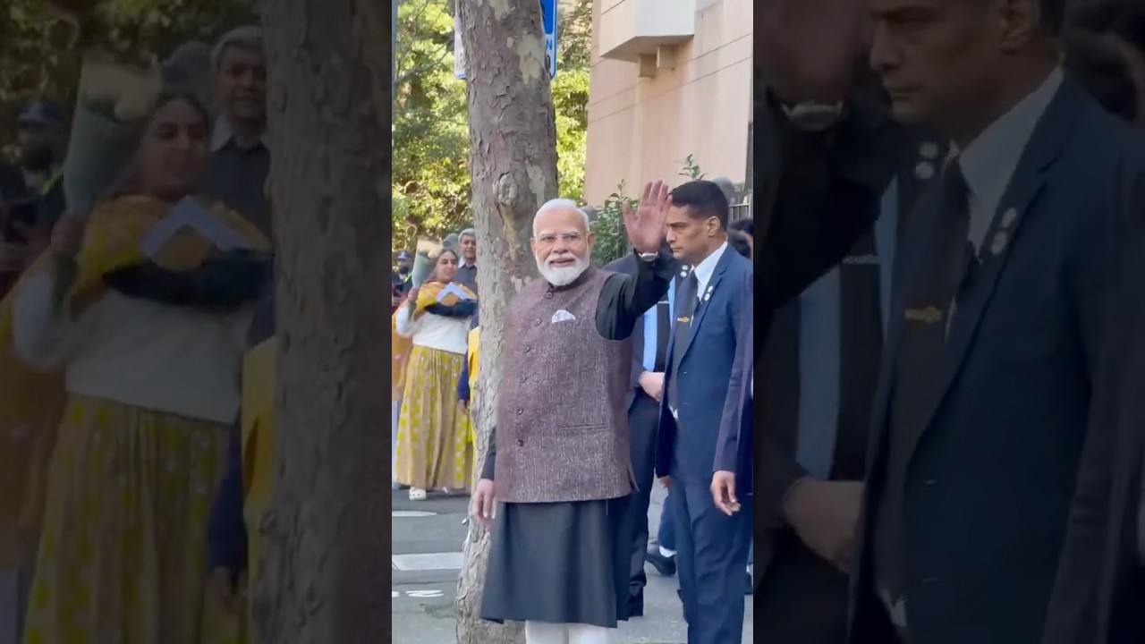 &ldquo;Proud of You Modi ji&rdquo; Man Conveys as Modi Leaves Hotel in Australia