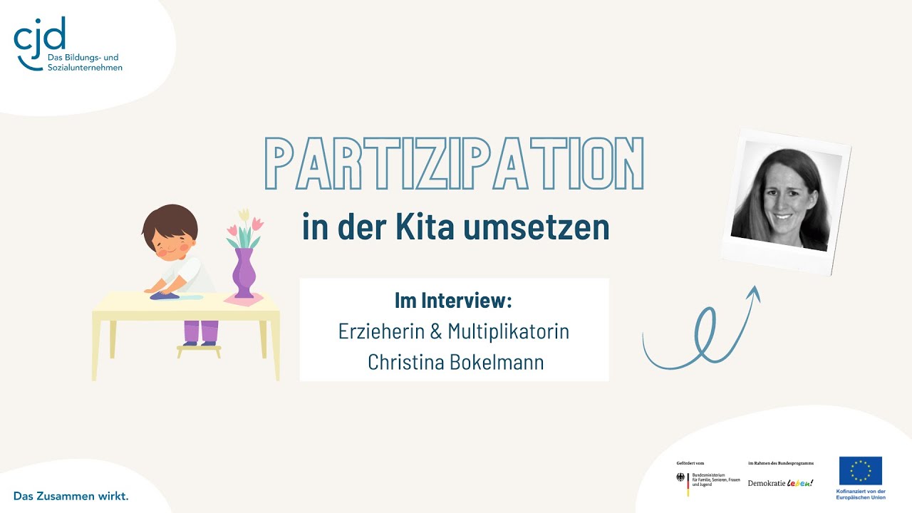 Partizipation in der Kita umsetzen - Interview mit Christina Bokelmann