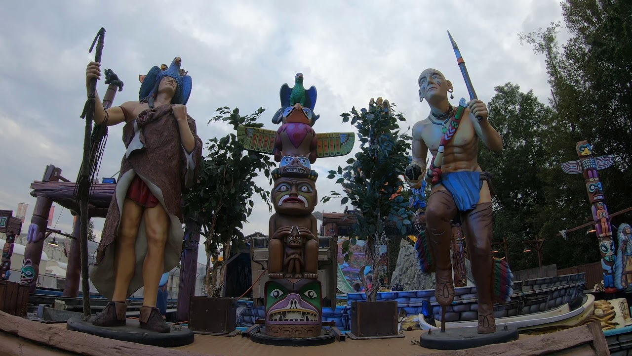 Kirmes Fahrgeschäft Wasserbahn Wildwasser 2 Volksfest Nürnberg 2019 Offride