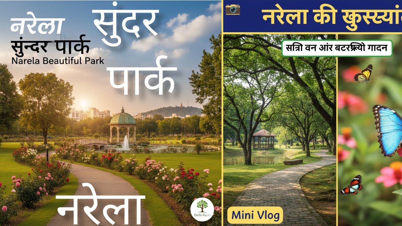 🙋Narela Ki beautiful Park 🙏 ||Mini Vlog||||Narela ki park||Narela Ka Park||@sonivilogofficial 