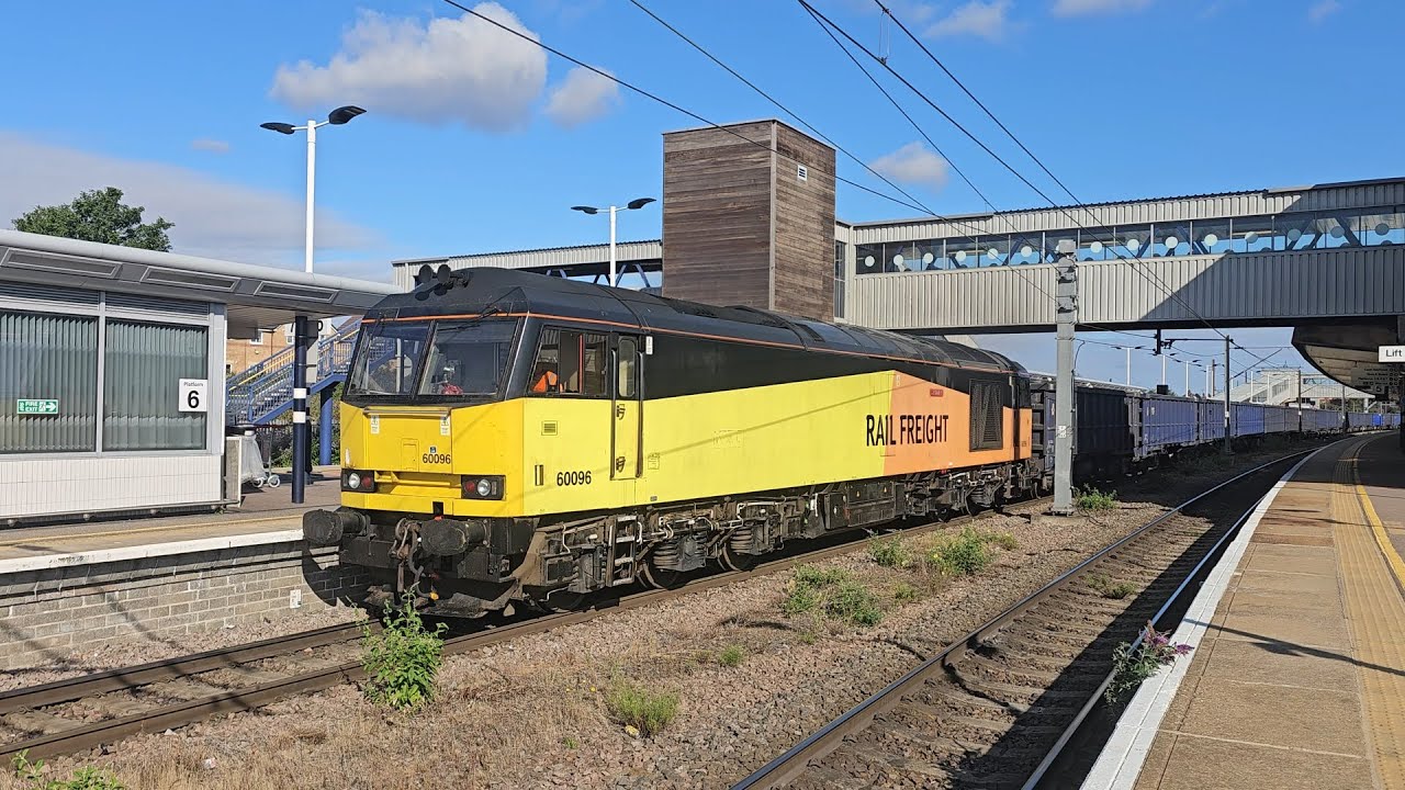 A fantastic day Trainspotting at Peterborough station 14/8/25 (Part 1 of 2)