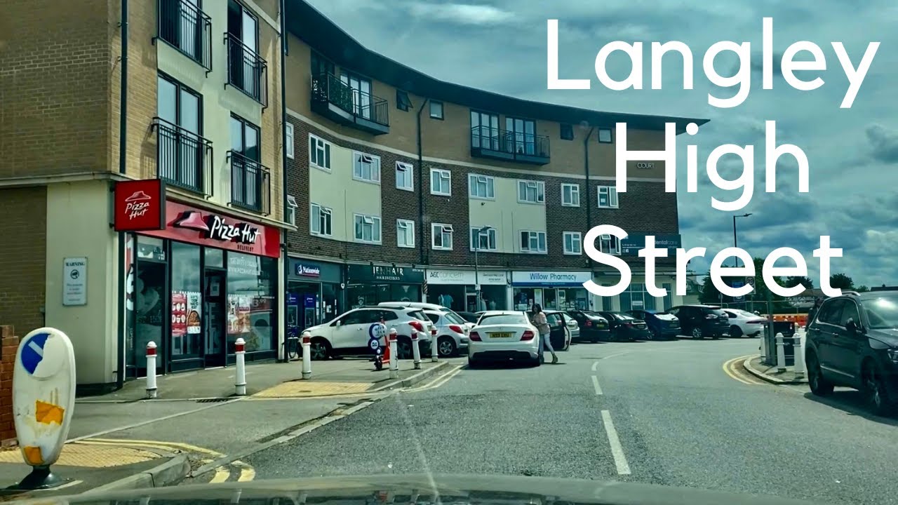 Langley High Street, Langley College, Langley Station, Uk