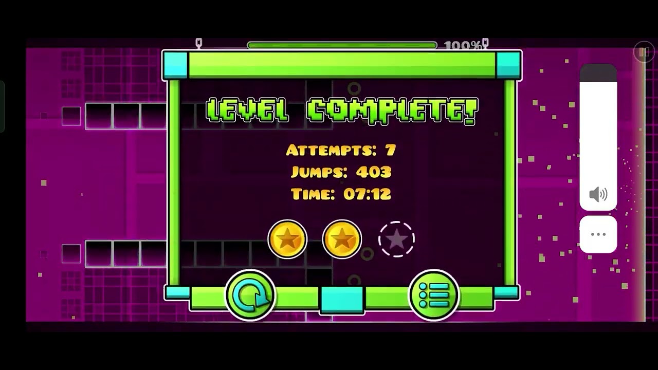 Beating 3 level in (geometry dash) what next game should I play