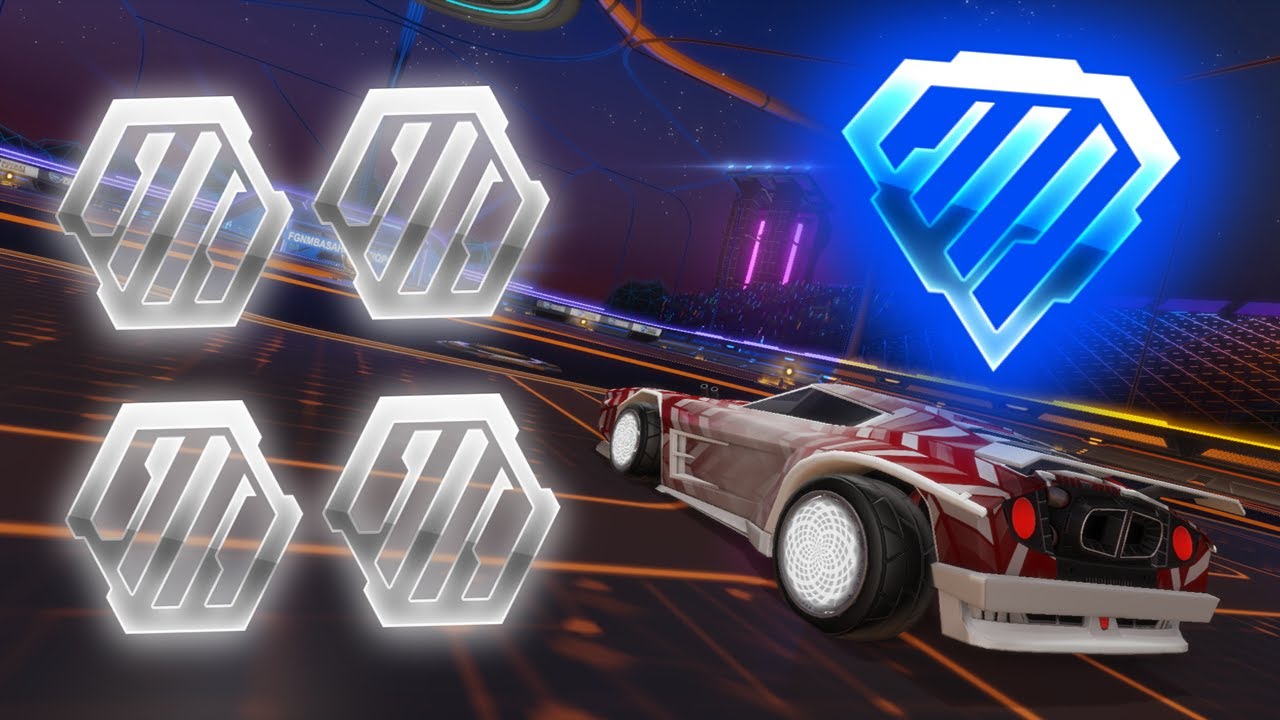 *İMKANSIZ MÜCADELE* 4 GÜMÜŞ VS 1 ELMAS! (Rocket League Türkçe) @AydinhoShorts