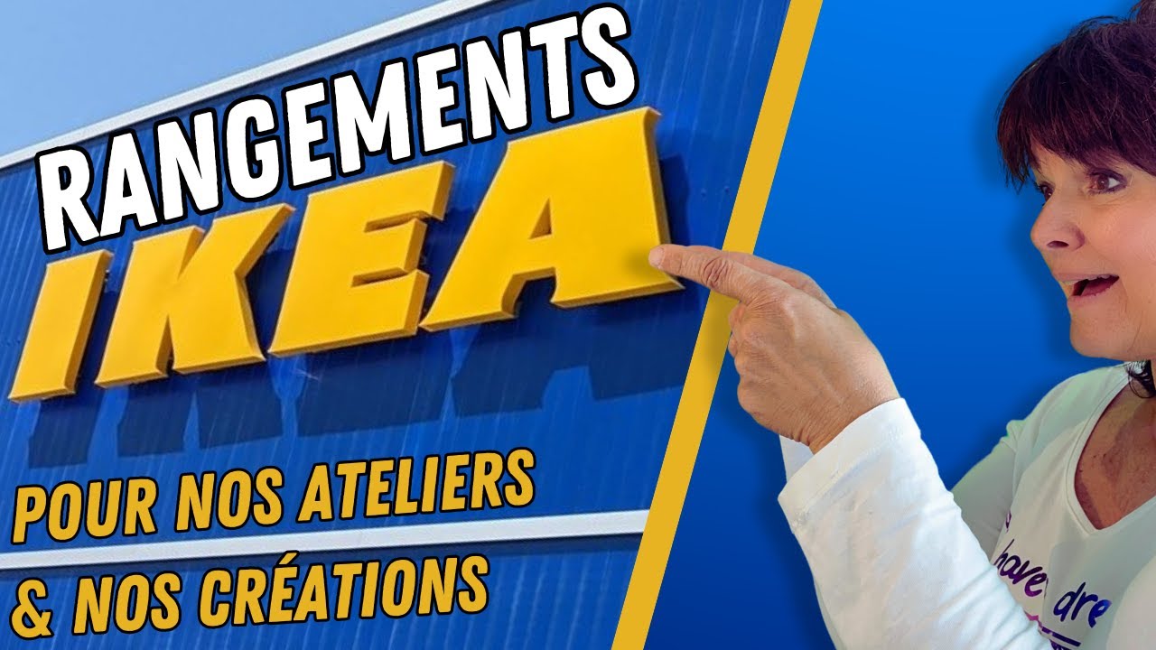 AMÉNAGER son ATELIER avec IKEA - Trucs & Astuces
