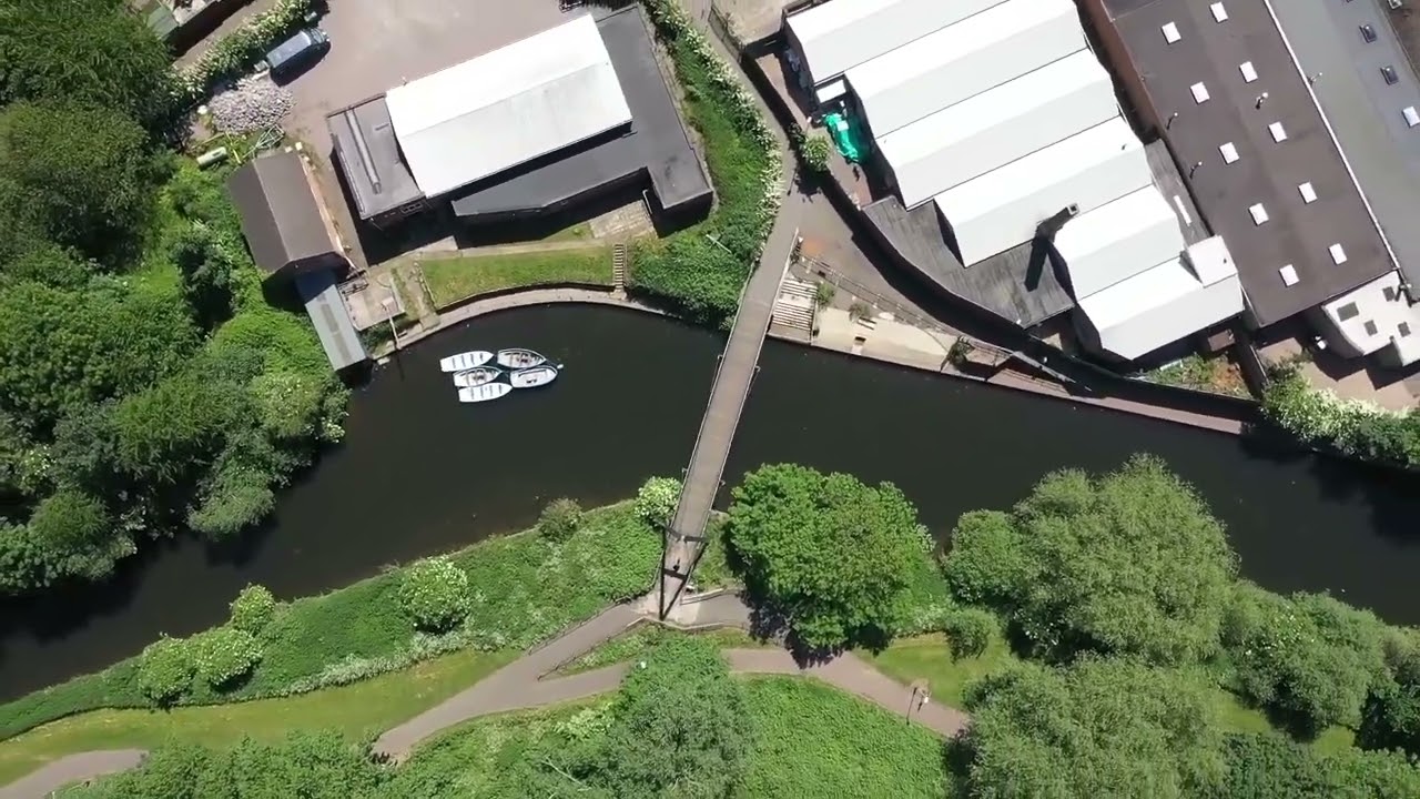 River Soar And Grand Union Canal In Leicester