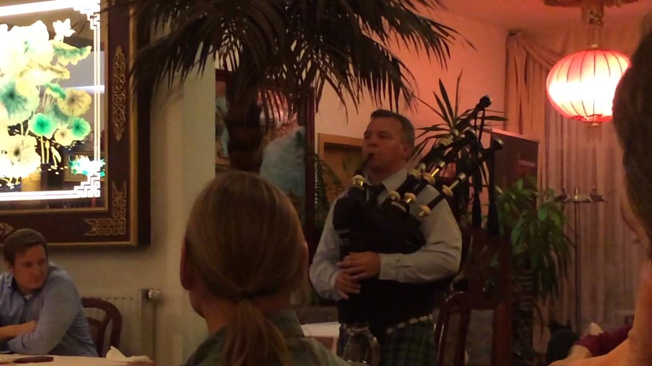 Stuart Liddell introducing his Duncan MacRae Pipe - Blue Cloud - Mason's Apron