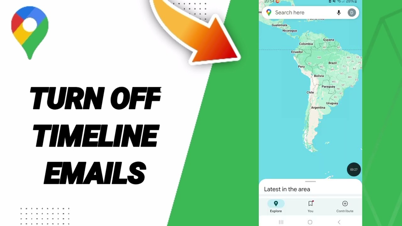 How To Turn Off Timeline Emails On Google Maps App 2025