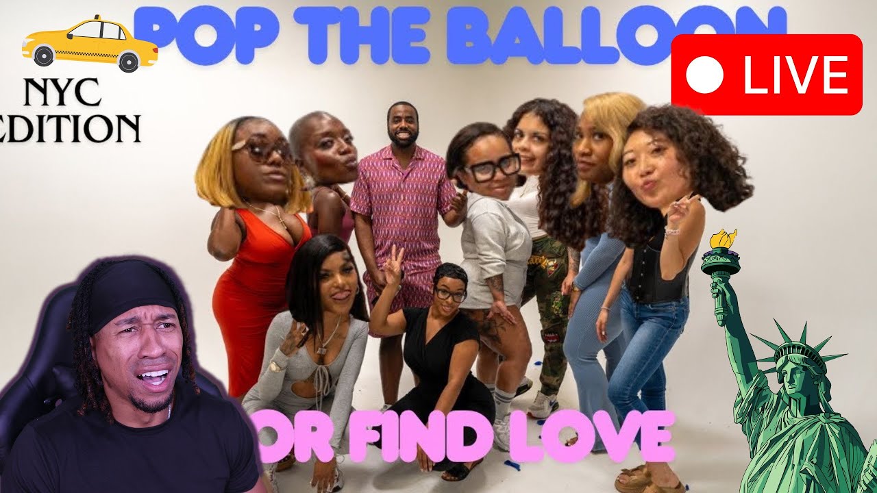 10 Deep NYC LADIES! Pop The Balloon Or Find Love NYC Edition | Ep 10 (TPindell Reaction)