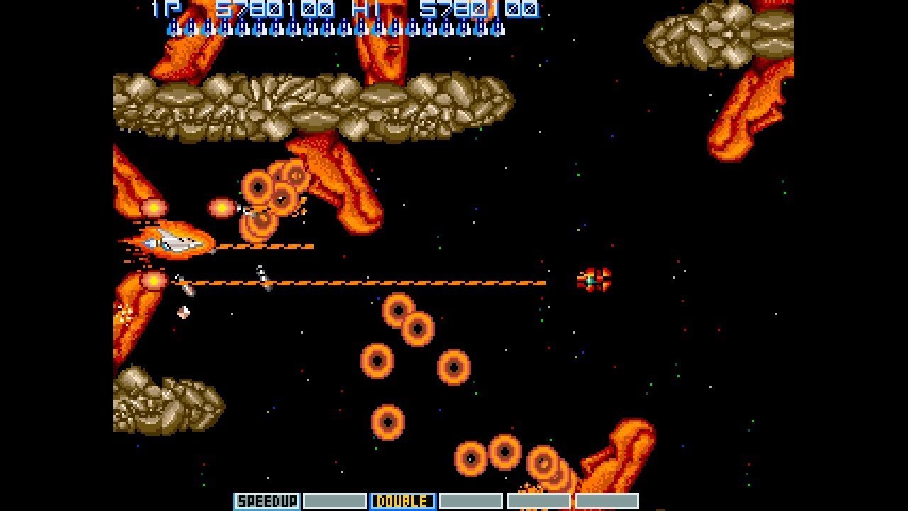 Gradius II [Vulcan Venture] 10000000pts 4 Loops Clear (Tool-Assisted)