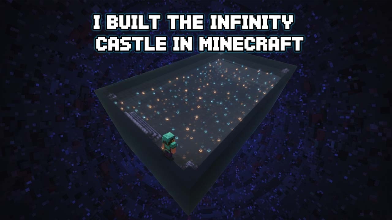 I Built the Infinity Castle Basement in Minecraft 💀