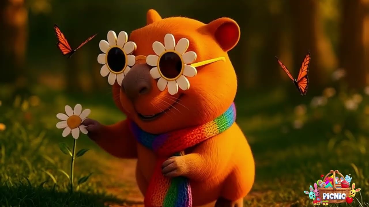 A Capivara Naiara - música infantil para trabalhar os sons da letra C