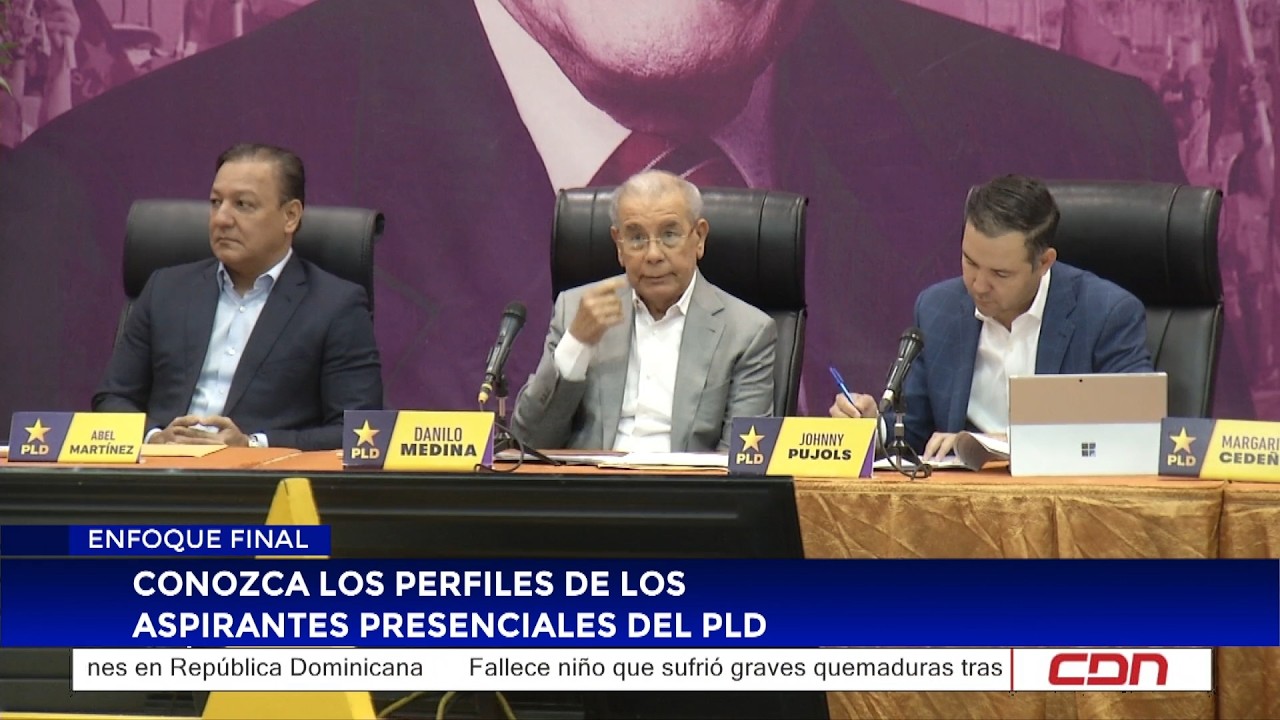 Conozca los perfiles de los aspirantes presenciales del PLD