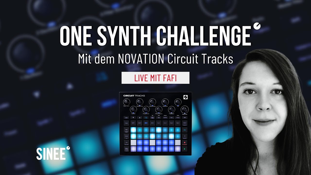One Synth Challenge - Groovebox Special: Novation Circuit Tracks w/ Fafi