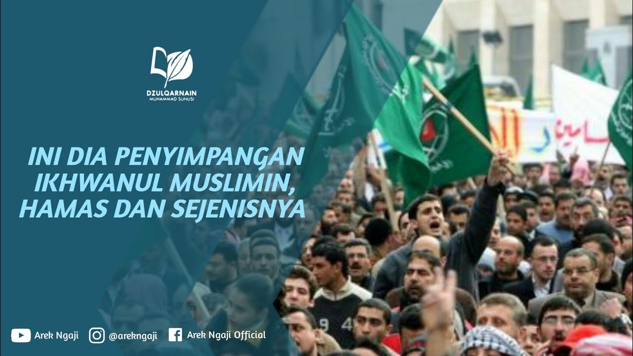 Penyimpangan kelompok Ikhwanul muslimin, Hamas dan lainnya - Ustadz dzulqarnain bin muhammad sunusi