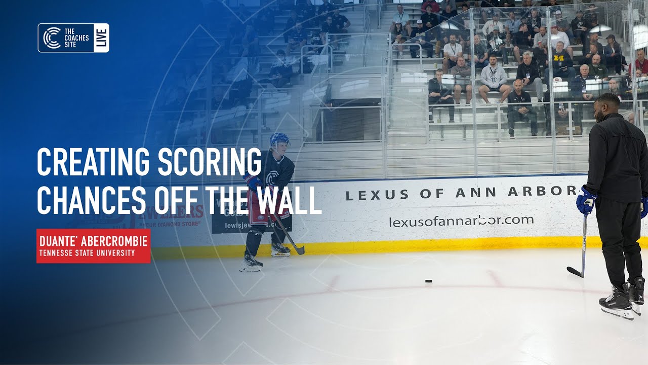 Hockey Tips for Attacking Off the Wall to Middle Ice - Duante' Abercrombie