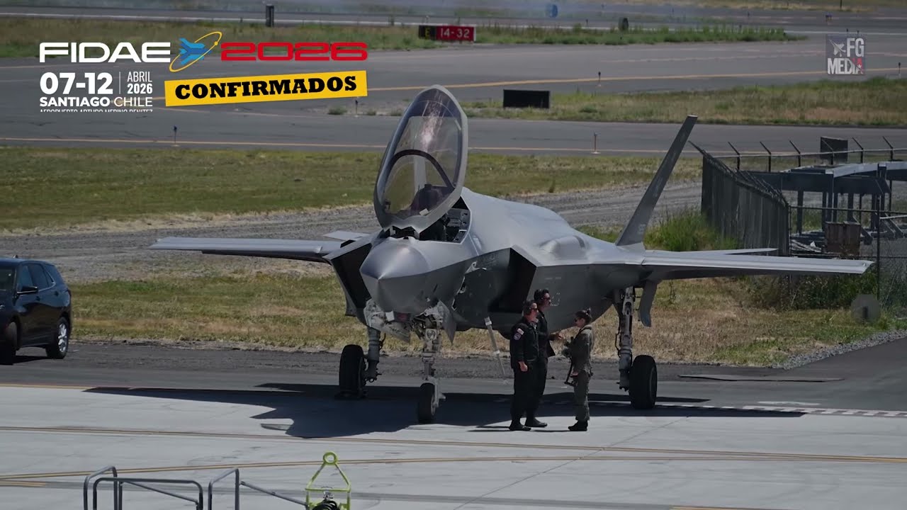 CONFIRMADOS FIDAE 2026: F-35A LIGHTNING II DEMO TEAM