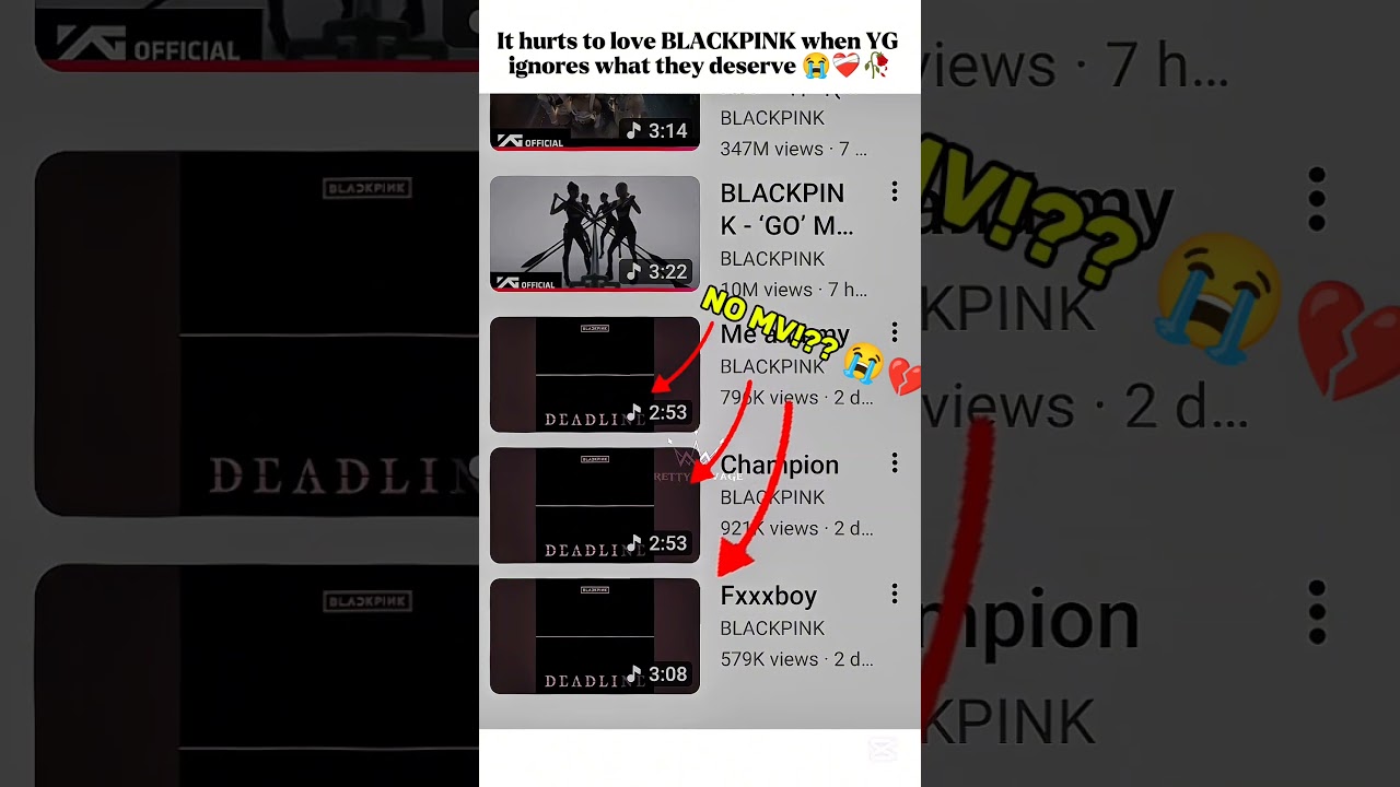 Blinks hurt 💔 YG fails 🥀 #blackpink #blink#go#newsong#2026#yg#fairness #1mviewer#short@BLACKPINK