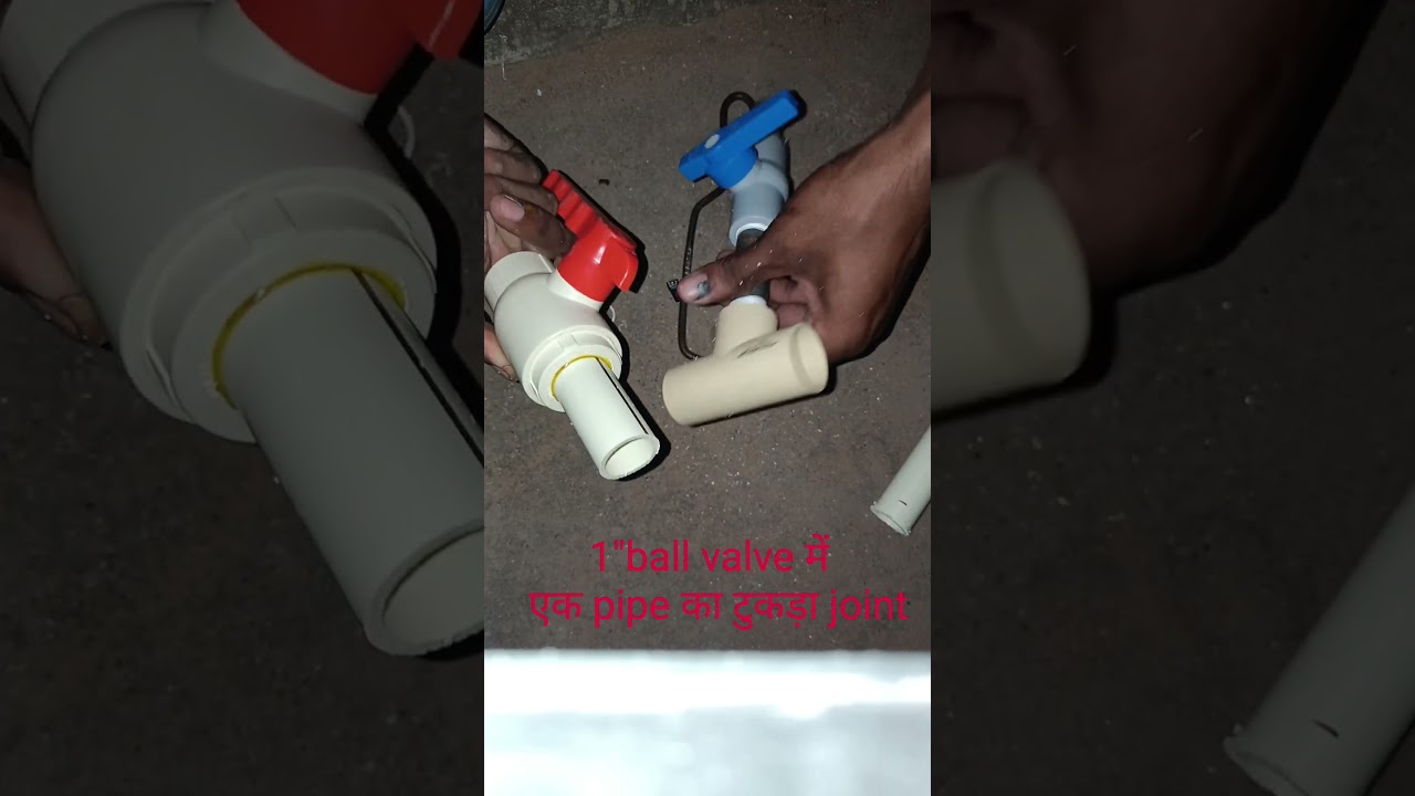 2 way ball valve connection