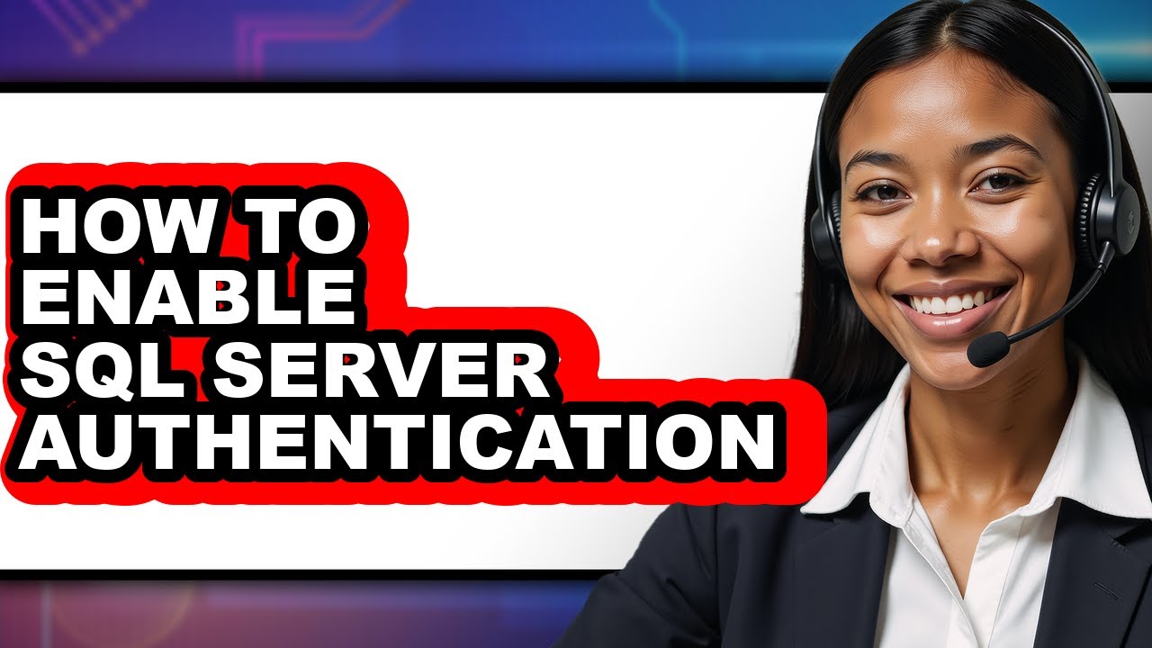How to Enable Sql Server Authentication (easy Method)