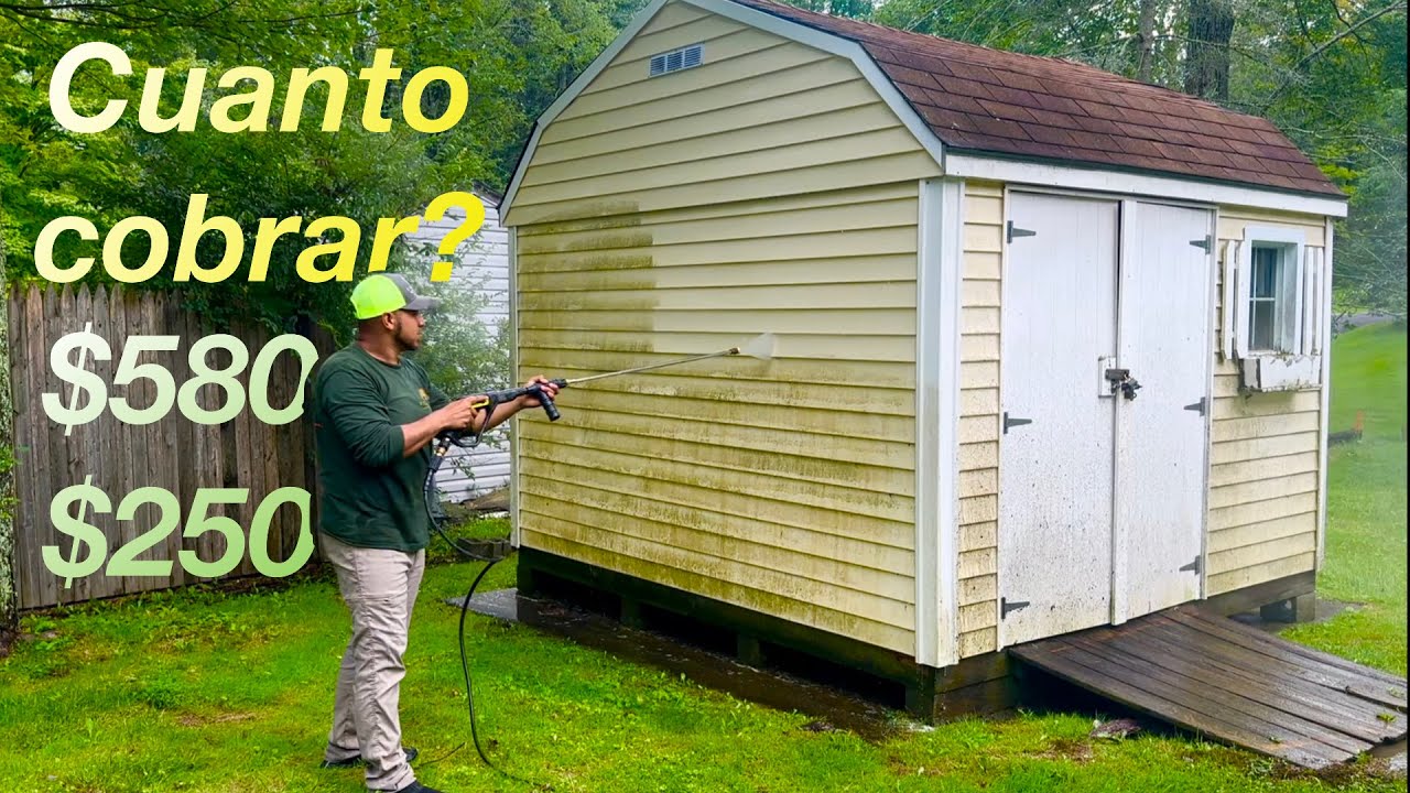 Cuanto cobrar por power washing? Tips de jardinería y mas