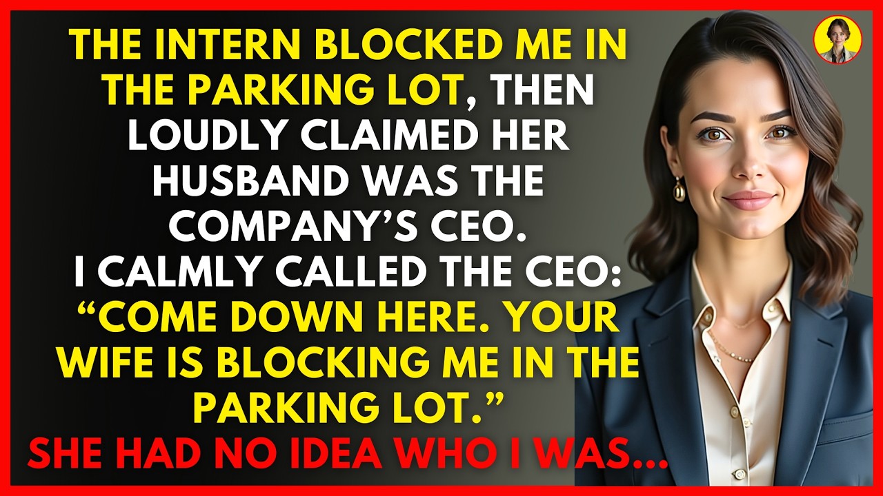 An Intern Blocked Me in the Parking Lot, Claiming Her Husband Was the CEO — So I Made One Call