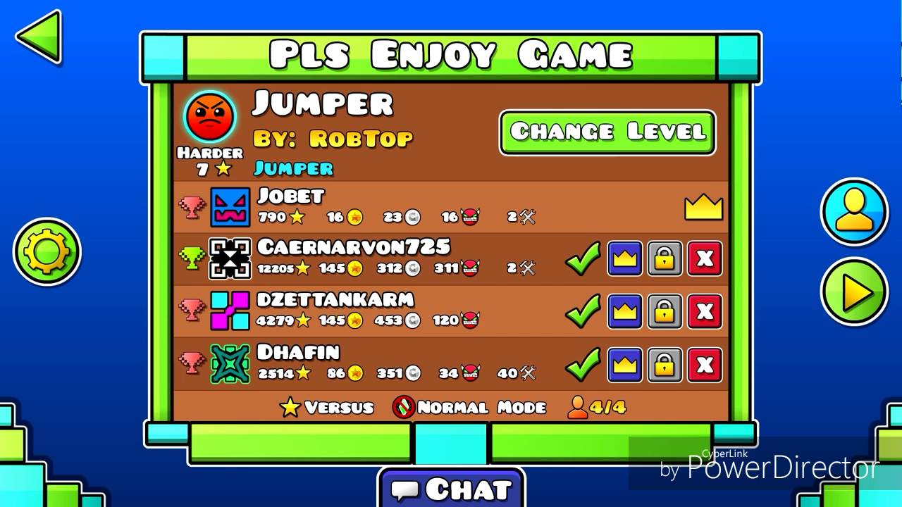 GEOMETRY DASH 2.1 MULTIPLAYER EXAMPLE By: Jobet