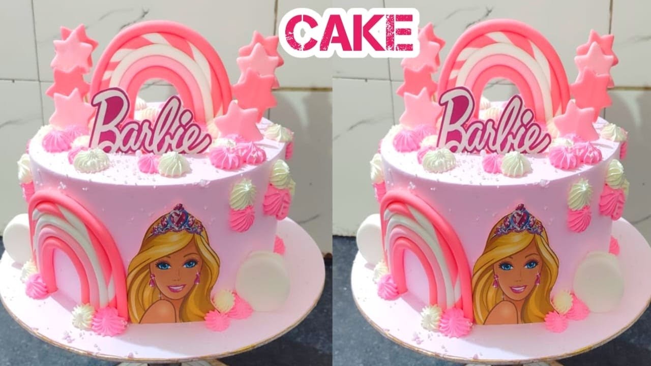 #barbie #doll #cake @jitendracakeshorts #2kg #strawberry #flavour #like and subscribe now 👈🙏