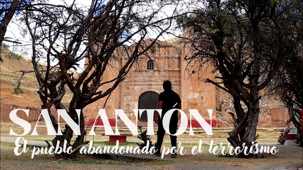 SAN ANTÓN, Pueblo abandonado por el terrorismo... #puno #azangaro #moteros #aventura