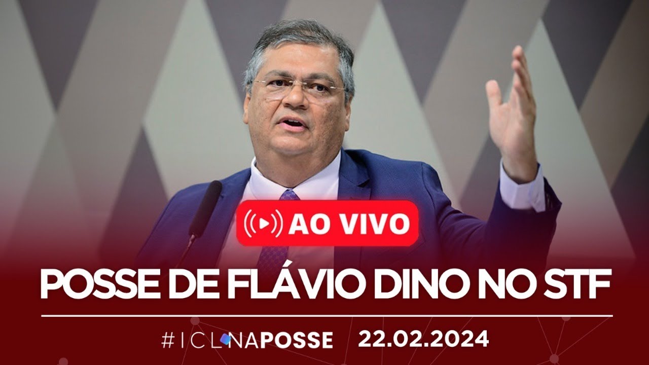 ICL NOTÍCIAS AO VIVO DA POSSE DO MINISTRO FLÁVIO DINO