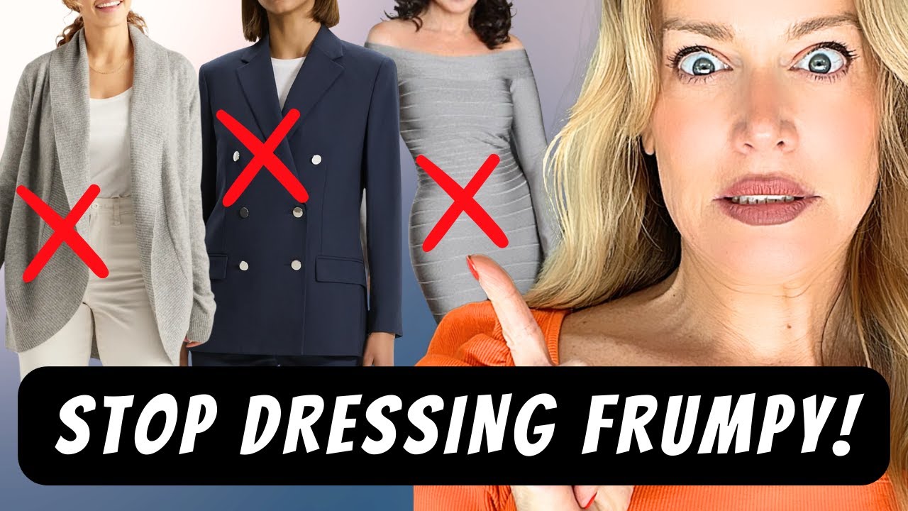 STOP Dressing Like THIS!!!  ❌ You Look FRUMPY and older!