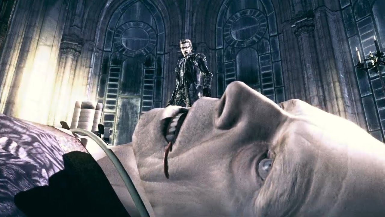 Wesker kills Ozwell Spencer Scene | Resident Evil 5 (4K 60FPS)