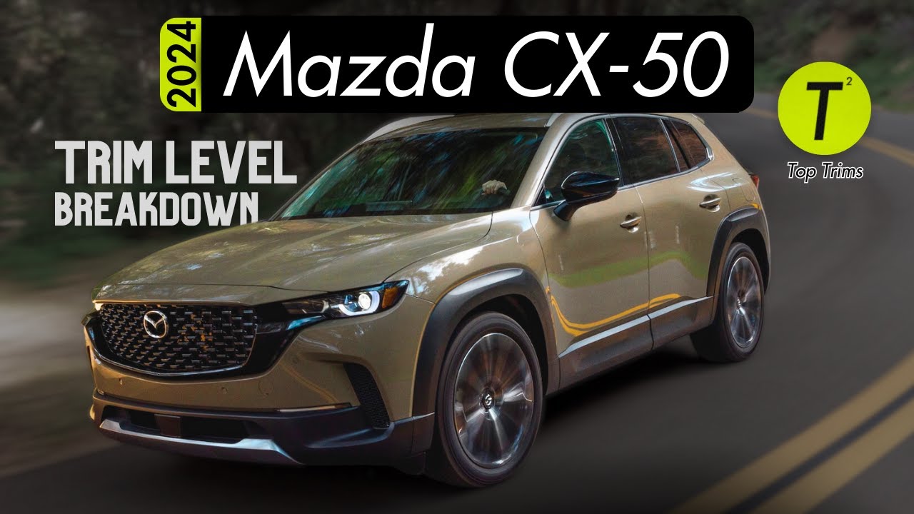 Лучше, чем CX-5? Подробно о комплектациях Mazda CX-50 2024 года