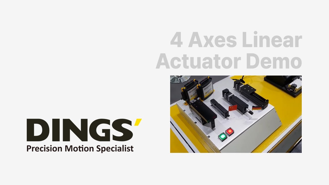 181128 4 Axes Linear Actuator Demo Movie