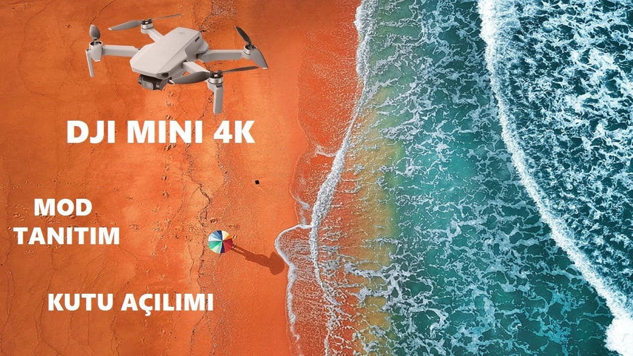 Введение в распаковку дрона DJI MINI 4K