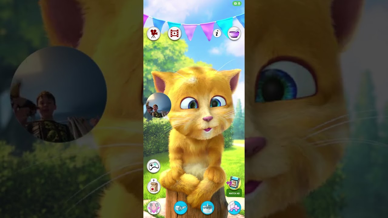 Me plays  talking  ginger  2 part 2