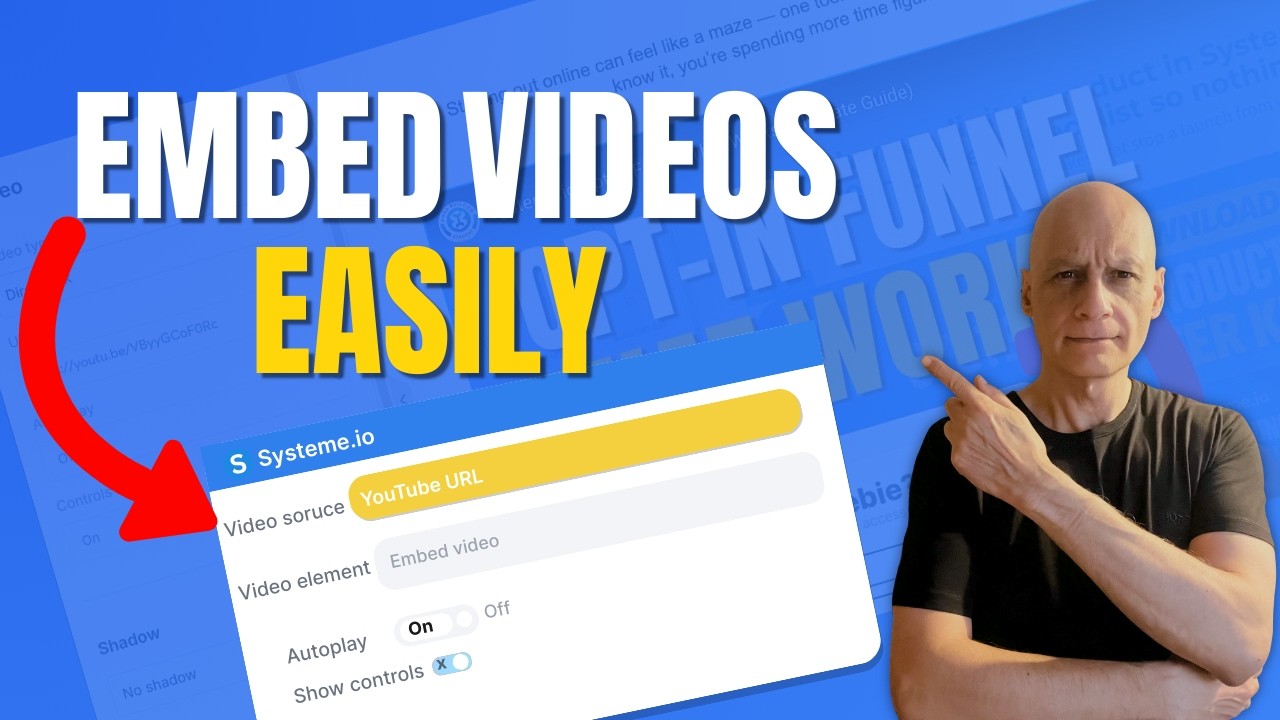 How to Add a Video to a Page in Systeme.io