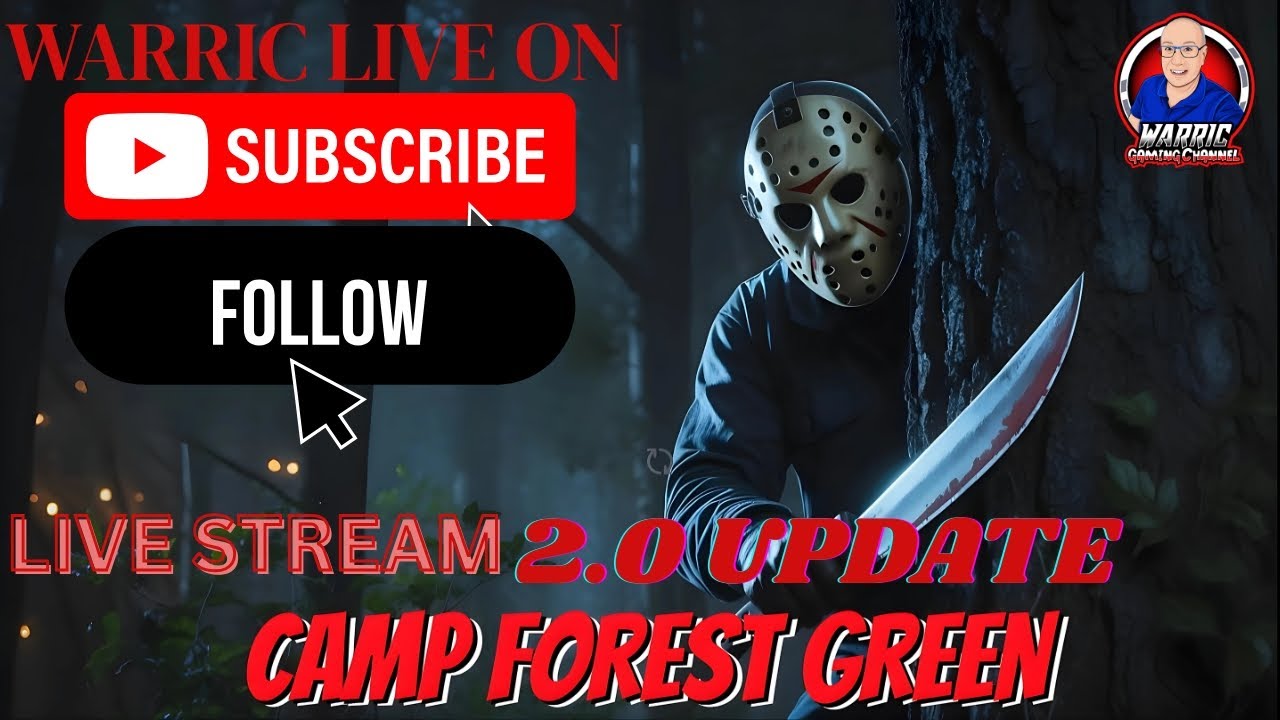 CAMP FOREST GREEN 2.0 LIVE STREAM WITH WARRIC