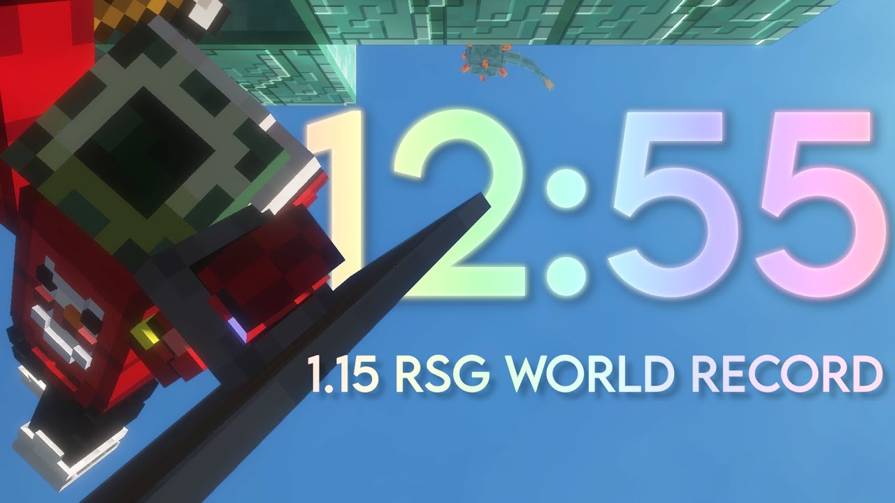 [WR] Minecraft 1.15 rsg in 12:55