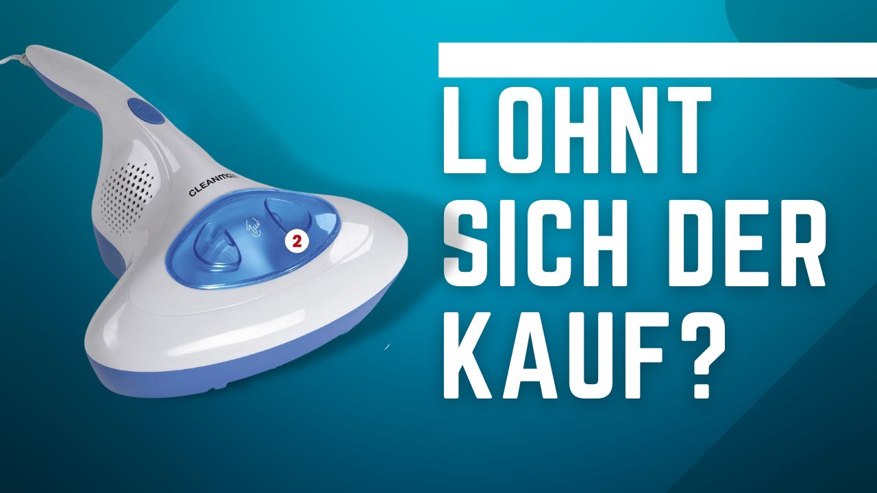 CLEANmaxx Milben-Handstaubsauger im Test 🏆 Erfahrungsbericht