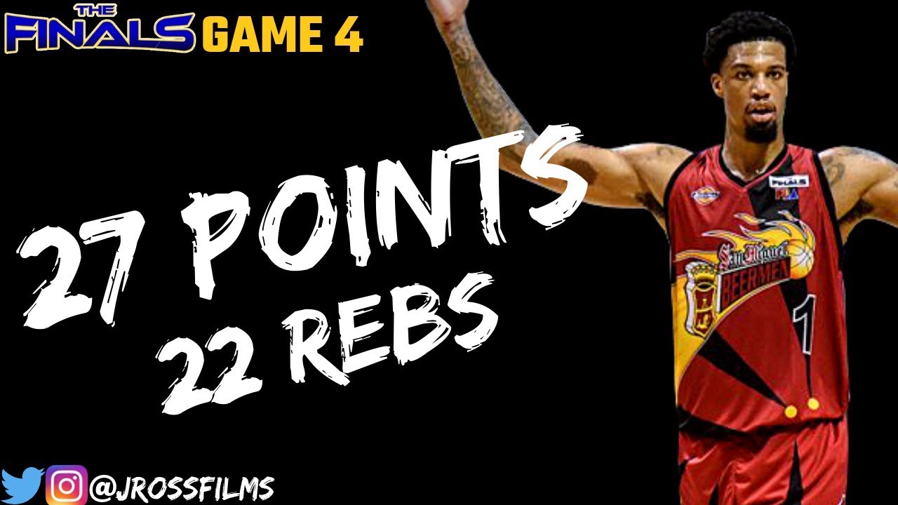 Chris McCullough Full Highlights vs. TnT | Finals G4 | 27 PTS, 22 REBS, CLUTCH!!