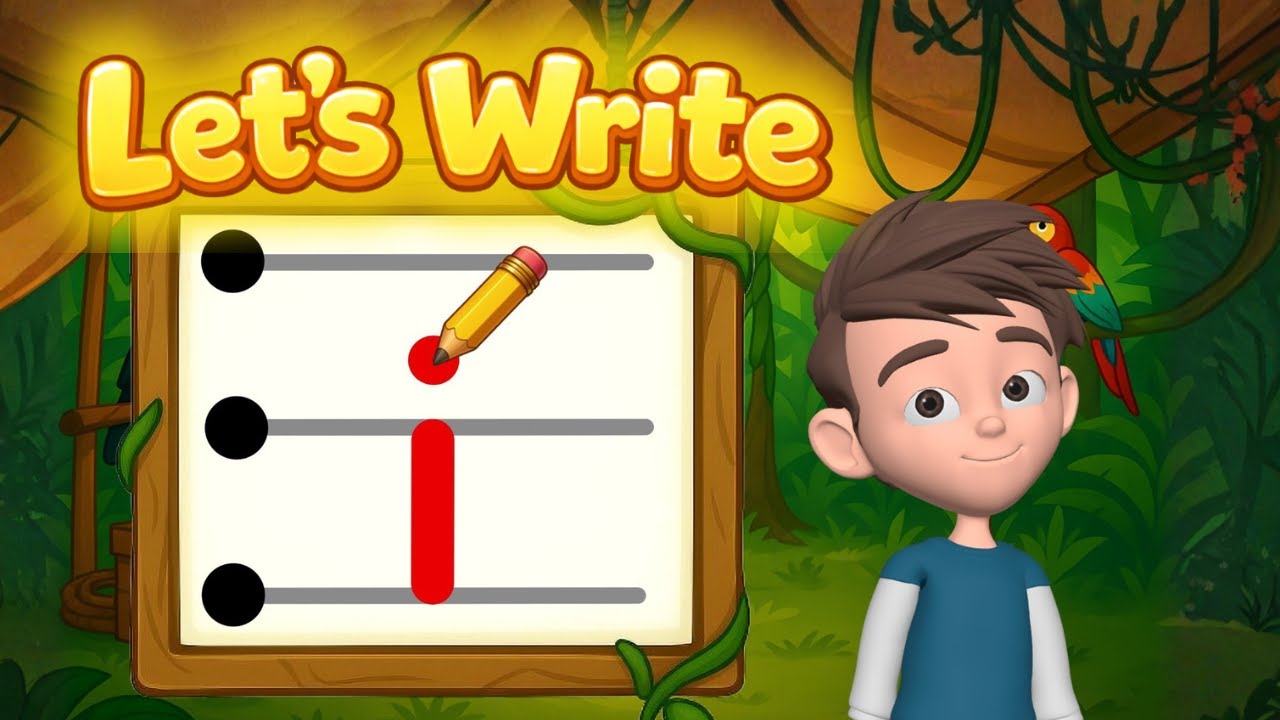 ✏️ Quick Write – Lowercase i, Practice Writing the Letter i #handwriting    #handwritingpractice