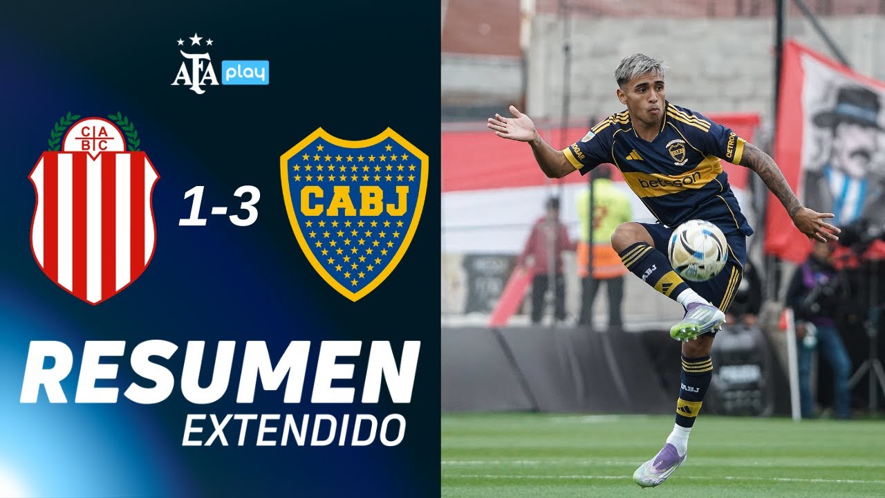 Barracas Central 1 vs. 3 Boca Juniors | #TorneoClausura2025 | RESUMEN EXTENDIDO | FECHA 6