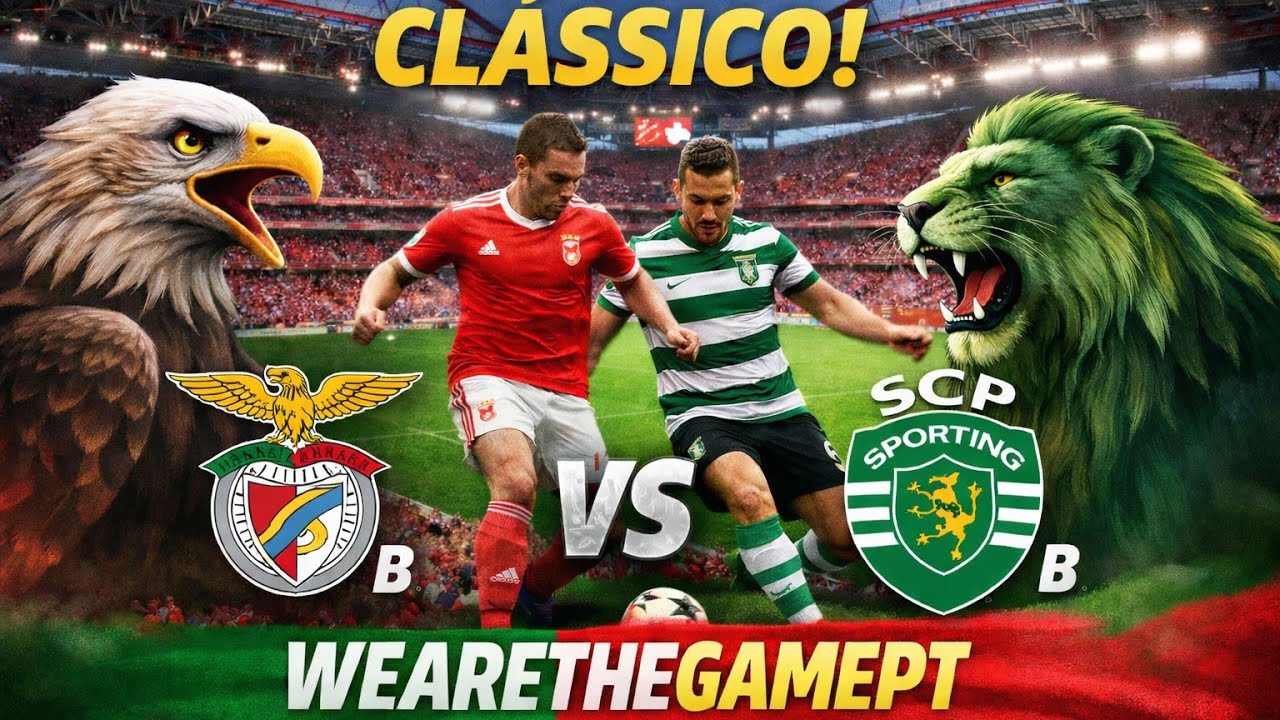 BENFICA B vs SPORTINH B | FULL GAMEPLAY 