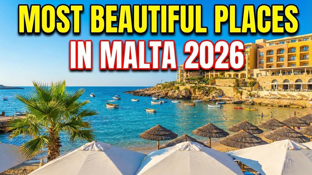 Discover Malta's 12 Most Beautiful Places in 2026 | Complete Island Travel Guide