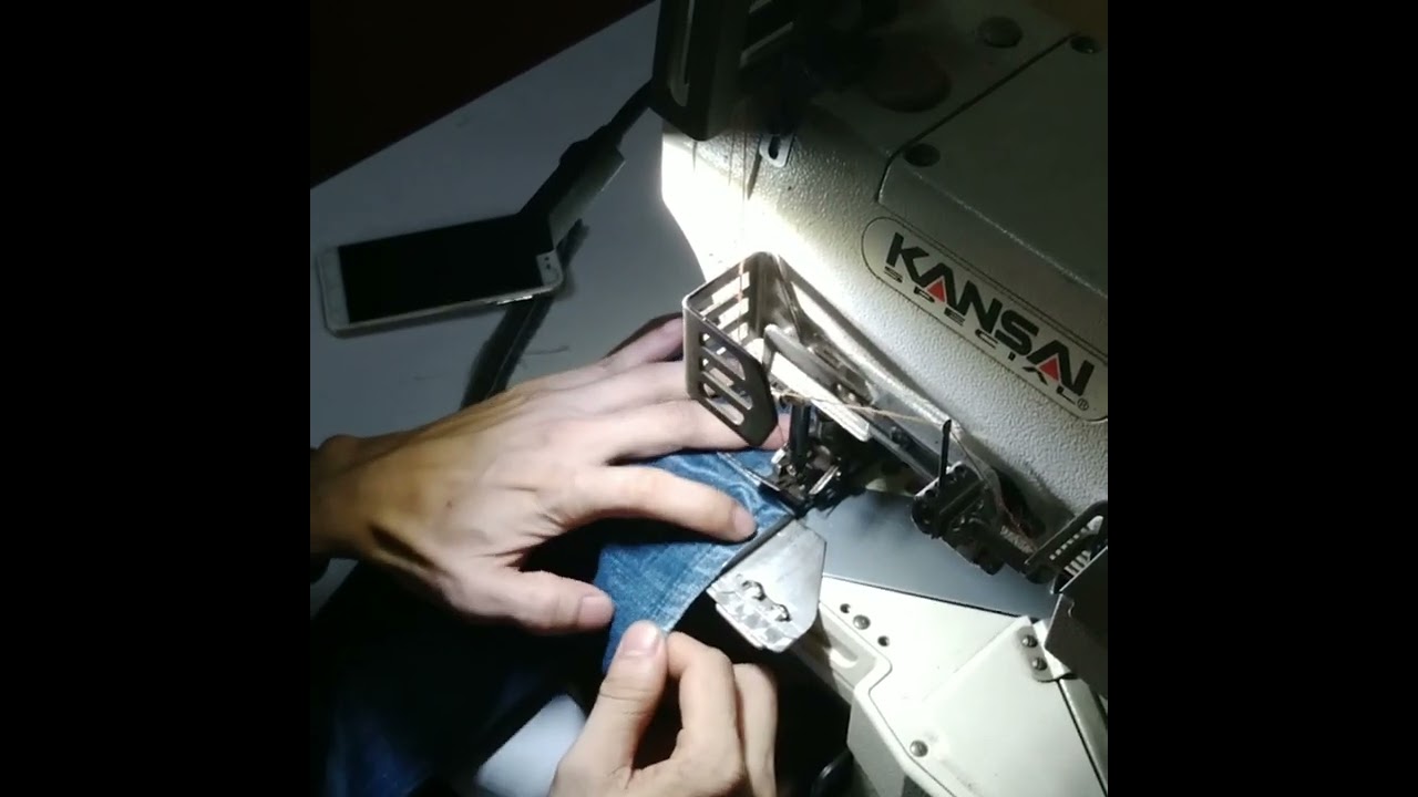 Chainstitch hemming with Kansai Special
