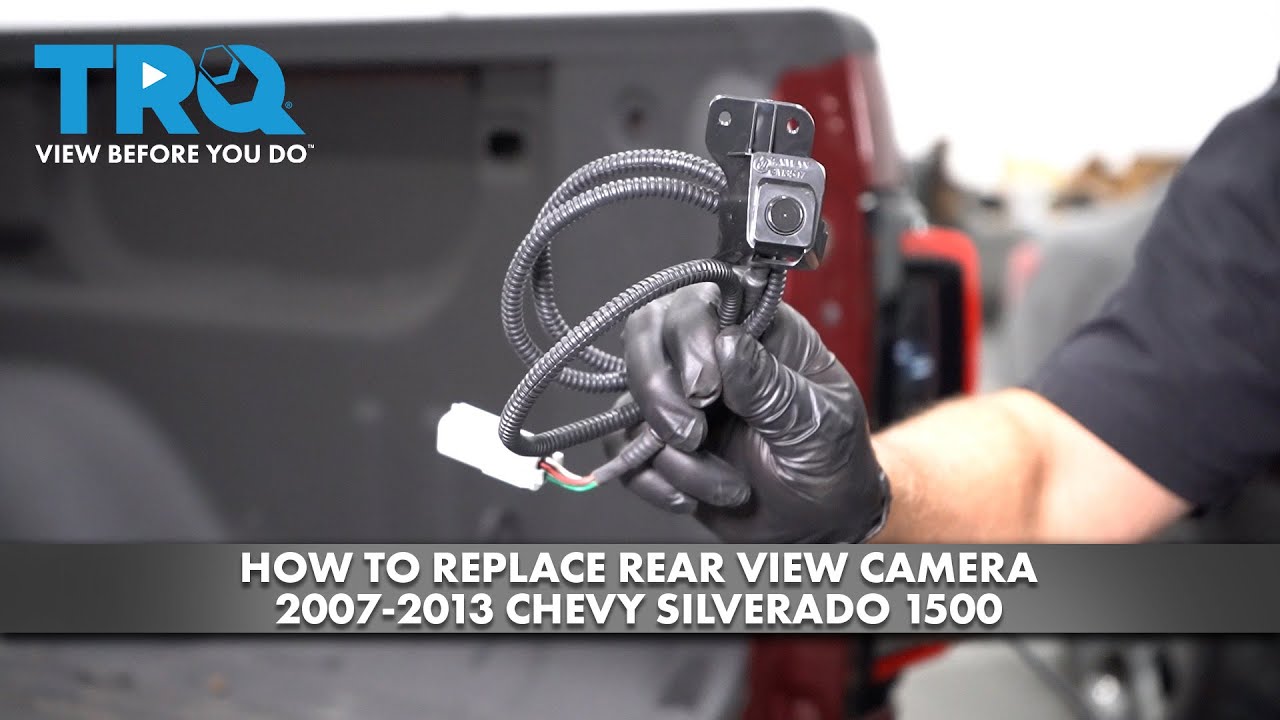 How to Replace Rear View Camera 2007-2013 Chevrolet Silverado 1500