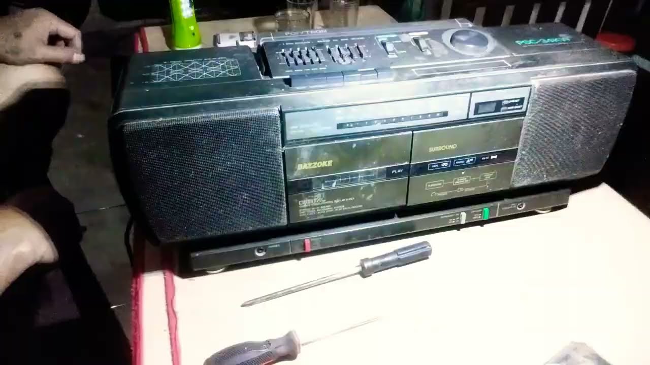 Servis radio tape legend polytron grand bazzoke PSC 34 T