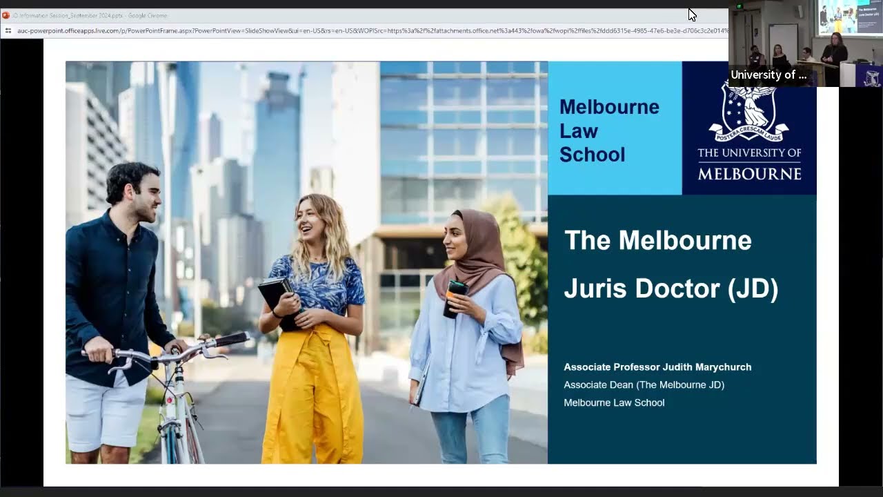 Juris Doctor (JD) Information Evening 2024